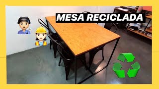 COMO LAQUEAR MADERA💛❤  MESA RECICLADA ♻ TUTORIAL paso a paso  ENSECO 2020 [upl. by Enaej]