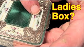 Too Posh for Snuff Antique box with FABERGE connection [upl. by Ynnad178]