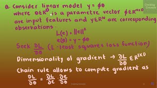 MML 15 Gradient of Vector Valued Functions and Matrices  Solved Examples [upl. by Ddat349]