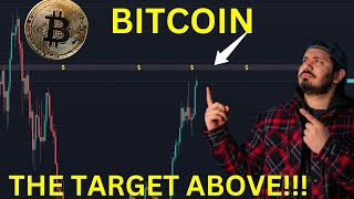 BITCOIN  THE TARGET ABOVE [upl. by Ylla]