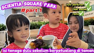 KENAPA BARU TAHU SEKARANG ⁉️ADA TEMPAT WISATA KELUARGA SELENGKAP INI‼️ SCIENTIA SQUARE PARK BSD [upl. by Shepp]