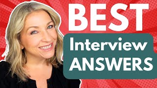 Top 10 Most Common Job Interview Questions ANSWERED [upl. by Noiwtna]