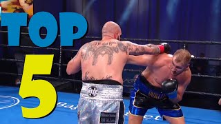 OTTO WALLIN TOP 5 KNOCKOUTS [upl. by Niroht35]