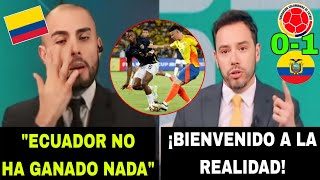 😱 ¡BIENVENIDOS A LA REALIDAD COLOMBIA prensa INTERNACIONAL habla de ECUADOR tras la VICTORIA 🇪🇨 [upl. by Enilamme]