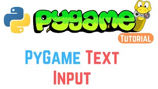 PyGame Tutorial For Beginners  PyGame Text Input [upl. by Diraj]