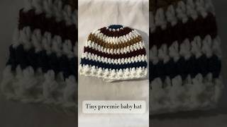 Preemie baby hats foryoupage crochet joannfabrics hobby howto diy hobbylobby handmade [upl. by Idleman]