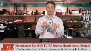 Sennheiser Set 840TV RF Stereo TV Listening Headphones System [upl. by Randee]