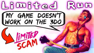 Limited Run Games Scams Customers With quotPremiumquot 3DO Games On CDRs [upl. by Lipp62]