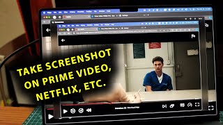 How To Take Screenshot On Prime Video Netflix etc Desktop Browser  Fix BlackGray Screenshot [upl. by Davon]