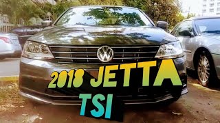 2018 Volkswagen Jetta TSI Review with Testdrive and walkaround [upl. by Allmon289]