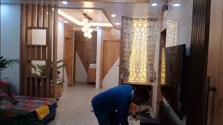 3 BHK FLAT INTERIOR DESIGNING AT Modular Furniture in Dhanbad Apno Ghar Dhanbad 8102741515 [upl. by Lebasy]