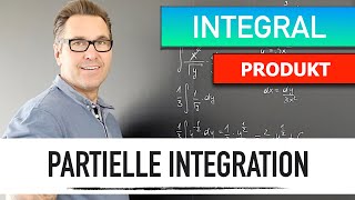 Partielle Integration  Wie integriere ich partiell  Integralrechnung  Produktintegration [upl. by Daryle]