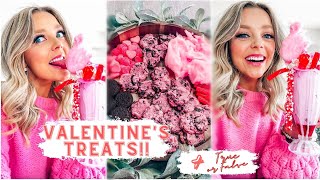 VALENTINES TREATS for your Valentine  Oreo Cheesecake Cookies Crazy Love Shakes  True or False [upl. by Phillane]