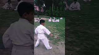 Kata  Taikoko shodan karate kata fitness shortsvideo boxing fight [upl. by Atiran707]