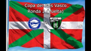 Copa del País Vasco en PES 2021 con Sestao River  Ronda 2 Vuelta vs Deportivo Alavés [upl. by Mira]