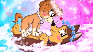 Paw Patrol 💙Chase X Skye💖 Baby Be Mine [upl. by Alahcim]