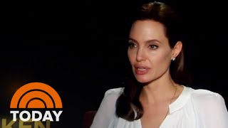 Jolie On ‘Unbroken’ Inspiration ‘I Can’t Talk About It Without Crying’  TODAY [upl. by Stonwin971]