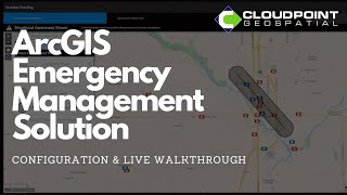 ArcGIS Emergency Management Solution Configuration amp Live Walkthrough [upl. by Ennirok]