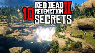 10 Hidden Secrets That Are Very Hard To Find in Red Dead Redemption 2 [upl. by Elehcin728]