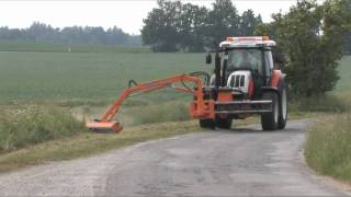 Fiedler Frontausleger FFA 500 am Steyr Traktor [upl. by Naghem896]