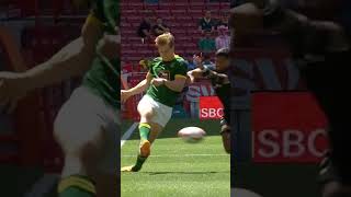 Pin point accuracy all round 🎯 RugbySevens Shorts SVNS [upl. by Repsihw]