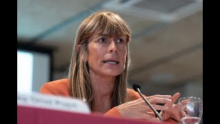 Begoña Gómez comparece en la Asamblea de Madrid [upl. by Ecnatsnok]