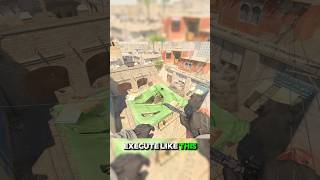 mirage B site smokes counterstrike2 csgo counterstrike gaming fyppage cs2 [upl. by Zelig538]