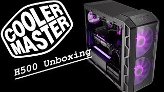 Cooler Master H500 Unboxing [upl. by Ohara]