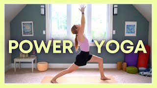 30 min Power Yoga  Intermediate ENERGIZING FULL BODY Yoga [upl. by Nikolaos162]