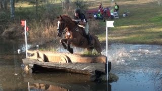 Southern Pines Horse Trials 2 Advanced Water Jump 2013 [upl. by Lindsley]