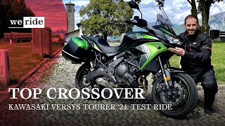 Kawasaki Versys 650 Tourer 2024  🧳 Top crossover media TEST RIDE [upl. by Eeliab130]