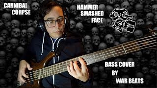 Cannibal Corpse  Hammer Smashed Face bass cover [upl. by Ardnosac745]