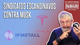 Revista  El potente movimiento sindical escandinavo se pone frente al autoritarismo de Elon Musk [upl. by Enail772]