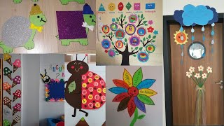 Preschool decoration ideasClassroom decoration designWall decoration ideasdoor decoration ideas [upl. by Siocnarf]