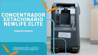 Concentrador de Oxigênio NewLife Elite Como fazer a Nebulização [upl. by Ohnuj]