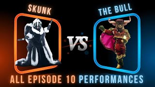 All Episode 11 Performances Group A Final  The Masked Singer Season 6 [upl. by Wilscam]