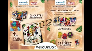 CARTE MARVEL 2024  LIVRE LECLERC [upl. by Gregor342]