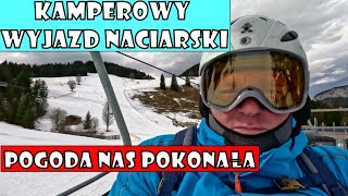 Za ciepło za mokro na narty  Pogoda nas pokonała [upl. by Ssenav938]