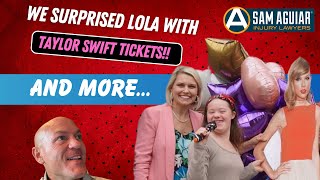 We Gave Away Taylor Swift Tickets to An Amazing Family [upl. by Rivi]