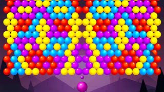 Bubble Shooter Rainbow Fun Games  Bubble Shooter Viral  Part15  Gameplay ❤️ ♥️ 🎁 [upl. by Cantone]