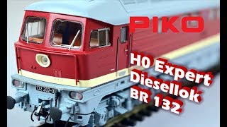 PIKO V056 H0 Expert Diesellok BR 132  232  Modellvorstellung [upl. by Pickar274]