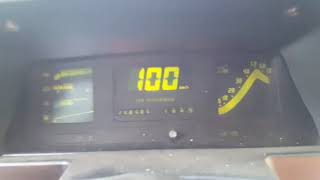 Opel Kadett GSI 16v acceleration 0100 7sec [upl. by Glory629]