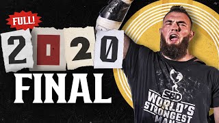 FULL 2020 Worlds Strongest Man  FINAL [upl. by Nihs]