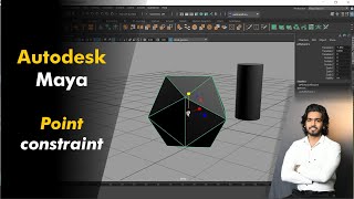 Autodesk Maya  Point Constraint [upl. by Ainehta222]