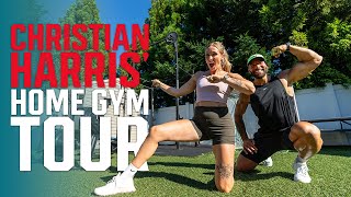 Christian Harris Home Gym Tour HighLevel CrossFit Training at Home [upl. by Liew15]