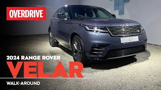 2024 Range Rover Velar walkaround review  OVERDRIVE [upl. by Petigny989]