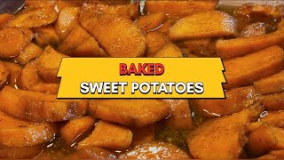 Baked Sweet Potatoes in the Oven  How to make Candied Yams [upl. by Schonfeld]