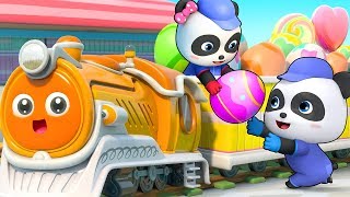 El Pequeño Tren CHU CHU CHU  Canciones Infantiles  BabyBus Español [upl. by Rocker868]