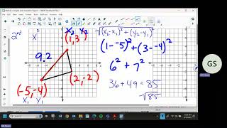 Mr Gill Geo Sept 9 Distance btw two points perimeter area [upl. by Callery]