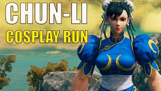 ZERANDO ELDEN RING COMO A CHUN LI DO STREET FIGHTER  COSPLAY RUN [upl. by Ennaitsirhc145]